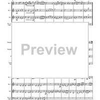 An English Folksong Suite - Score