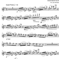 La Ronde des Lutins Scherzo Fantastique - Violin
