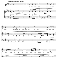 In Flanders' Fields, No. 1 from "Three Songs", Op. 79
