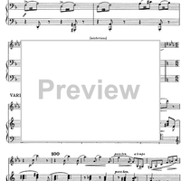Advanced 1/1 - Variations on a theme by Paganini - Score