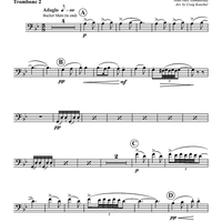 Suite from ''The Nutcracker''. Danse arabe - Trombone 2