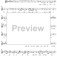 "Ach, es bleibt in meiner Liebe", Aria, No. 5 from Cantata No. 77: "Du sollst Gott, deinen Herren, lieben" - Alto