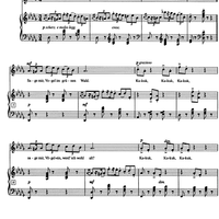 Sage mir, Vogel im grünen Wald