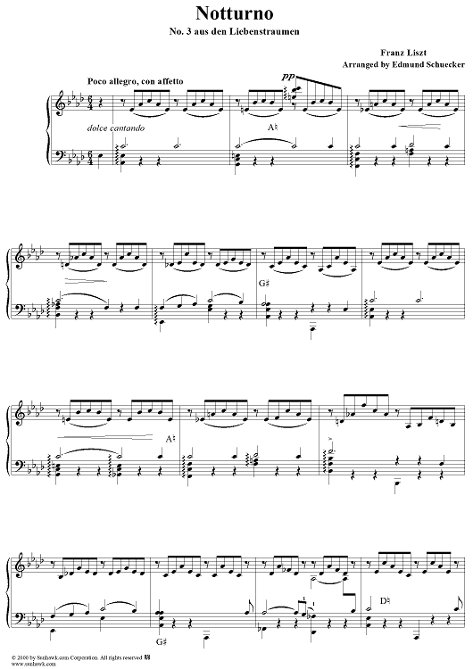 Notturno No. 3 in A-flat Major