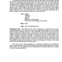 The Winter Star - Score