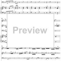 Trio Sonata No. 1 in D Major - Piano Score