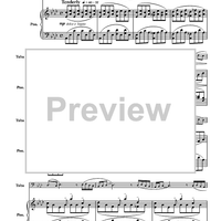 Three Romances for Susie - Piano Score