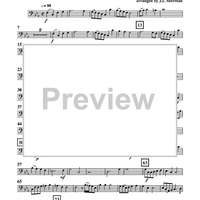 Canzona per sonare No. 1 - for Tuba/Euphonium Quartet - Euphonium 2 BC