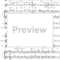 La Finta Giardiniera, Act 2, No. 19 "Schon erstarren meine Glieder" (Aria) - Full Score