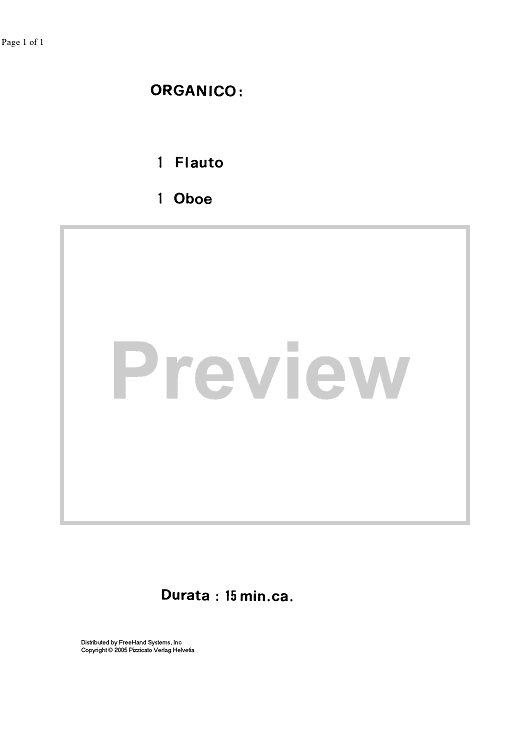 Divertimento - Notes