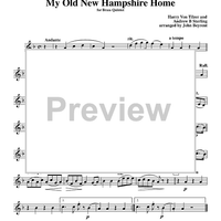 My Old New Hampshire Home - Horn in F