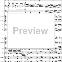 Serenade in D Minor, Op. 44, B77, Movement 1 - Score