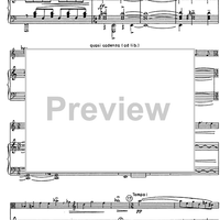 Drei Sätze (Three movements) - Score