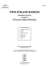 Two Italian Dances - Score
