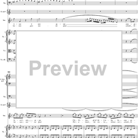 Appendix (Anhang), from "Le Nozze di Figaro", K492 - Full Score