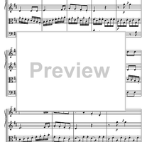 Quartet D Major KV285 - Score