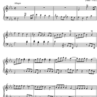 Sonata Eb Major K192