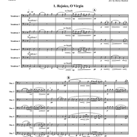 Two Selections from "All-Night Vigil," Op. 37 - Score