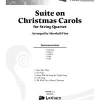 Suite on Christmas Carols - Score