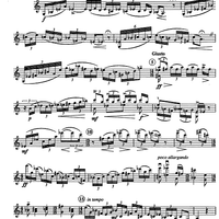 Capriccio notturno - Violin
