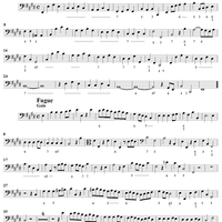 Trio Sonata in E Major Op. 3, No. 5 - Viola da gamba