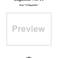 Bagatelle No. 10 "Allegro"