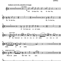 Remembering Martha (Wliilam Shakespeare: Full Fathom Five) - Soprano