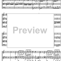 Divertimento No. 7 D Major KV205 - Score