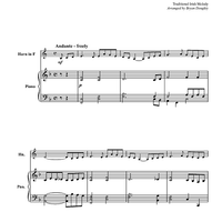 Danny Boy - Piano Score