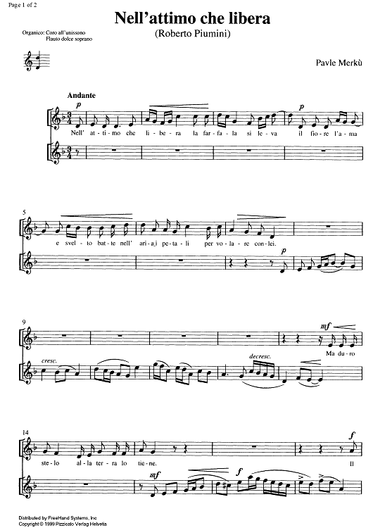 Nell'attimo che libera