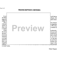 Messa della battaglia (Battle Mass) - Preface