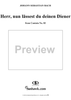 "Herr, nun lässest du deinen Diener", Aria, No. 2 from Cantata No. 83: "Erfreute Zeit im neuen Bunde" - Violin