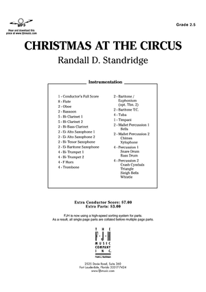 Christmas at the Circus - Score Cover