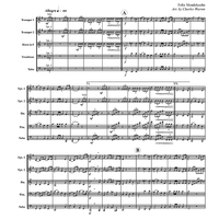 Wedding March - Score