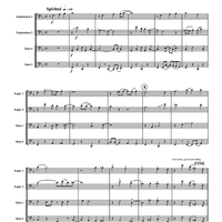 When the Saints Go Marchin' In - Score