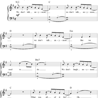 We Don't Talk Anymore