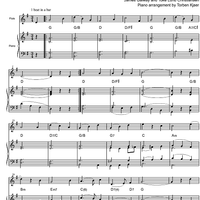 There Was an Amiable Farmer - Score