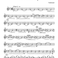 I Saw Three Ships - Part 2 Flute, Oboe or Violin