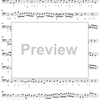 Trio Sonata in G major BWV1038 - Cello