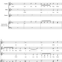 Good Morrow, Fair Ladies of the May