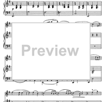 Six Pieces. No. 6. Sentimental Valse - Score