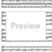 Divertimento No. 7 D Major KV205 - Score