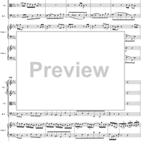 Double Clavier Concerto No. 3 in C Minor, Movement 3   (BWV 1062) - Score
