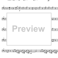 String Trio Bb Major D581A - Cello