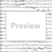 String Quintet No. 1 in B-Flat Major, K174 - Score