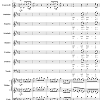 La Finta Giardiniera, Act 3, No. 28 "Lieb' und Treue hat gesieget" (Finale, Coro) - Full Score
