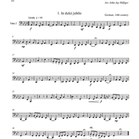 Six Christmas Quartets - Tuba 2