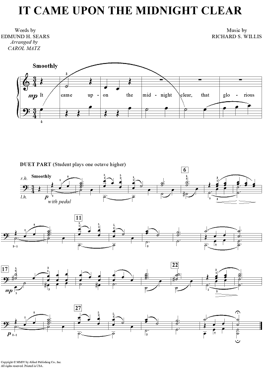 It Came Upon the Midnight Clear