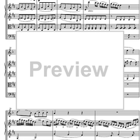 Quintet A Major KV581 - Score