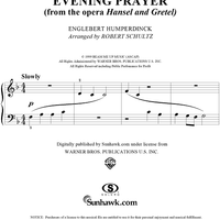 Evening Prayer (from the opera Hansel and Gretel) (Theme)